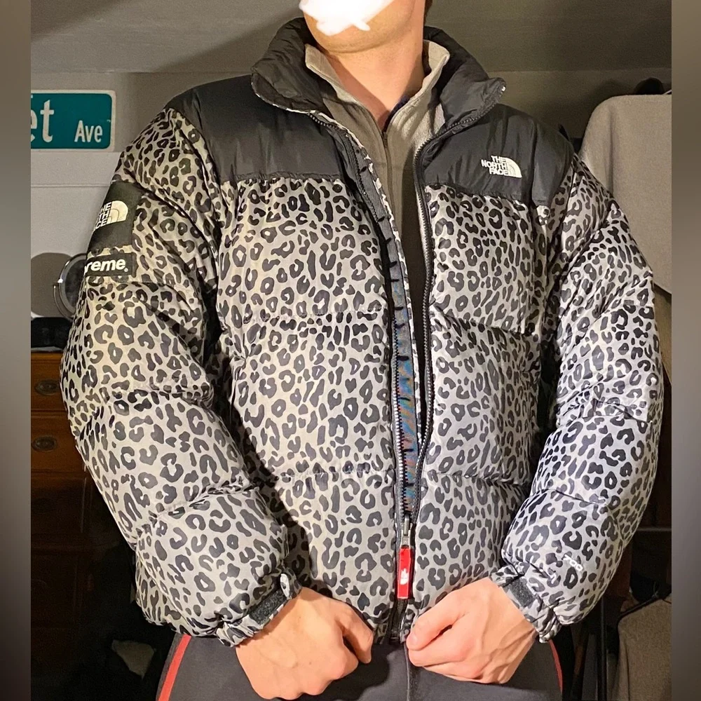 Supreme | Jackets & Coats | Supreme X The Northface Grey Leopard